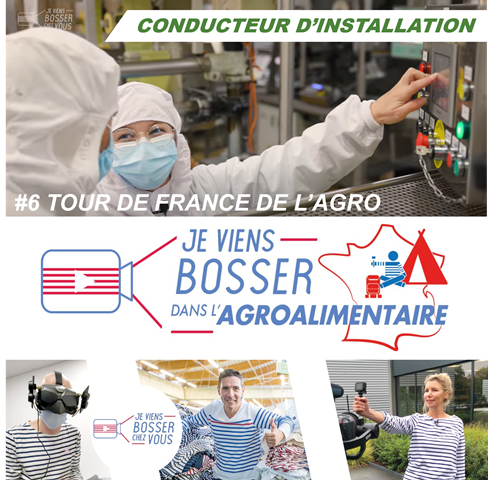 Je viens bosser dans l’agroalimentaire :